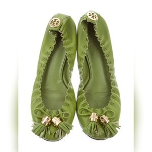 Tory Burch Reese Tassel Flats